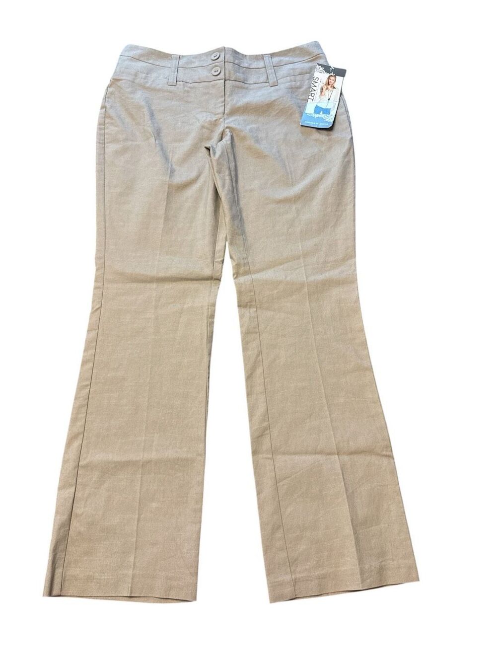 Maurices womens smart boot pants tan size 9/10 new with tags